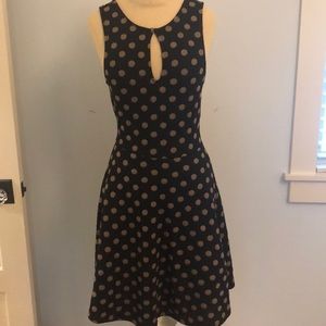 Poka-dot dress